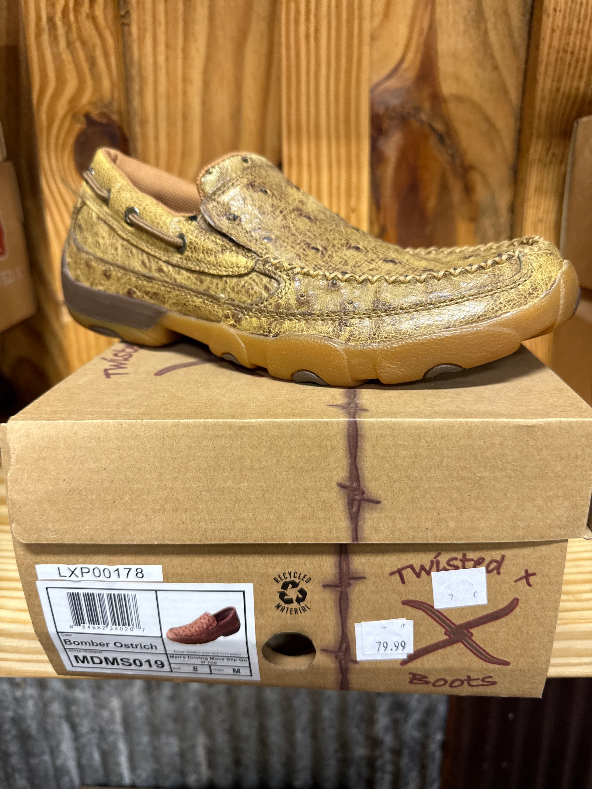 Twisted X Ostrich Men’s