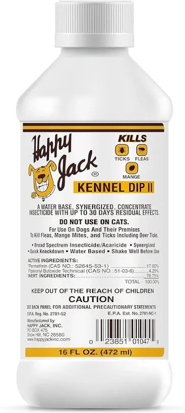 Happy Jack Kennel Dip II